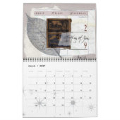 Mural Mon calendrier de papier d'âme (Mar 2027)