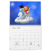 Mural Mon petit ange : Calendrier enchanteur 2011 (Jan 2027)