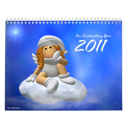 Mural Mon petit ange : Calendrier enchanteur 2011 (Protection)