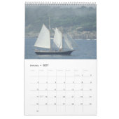 Mural Navigation ! Plaisirs de la mer, calendrier (Jan 2027)