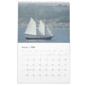 Mural Navigation !  Plaisirs de la mer, calendrier (Jan 2026)