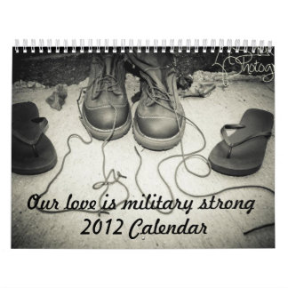 Mural Notre amour est calendrier fort militaire