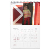 Mural Notre calendrier de famille (Feb 2027)