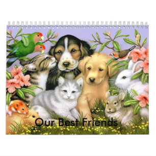 Mural Notre calendrier des meilleurs amis 2009