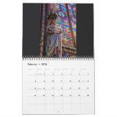 Mural Notre Dame et calendrier 2014 de Sainte-Chapelle (Feb 2026)