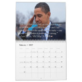 Mural Obama stupide cite le calendrier (Feb 2027)