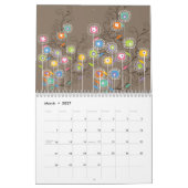 Mural Oh lunatique ! Calendrier fait sur commande 2012 (Mar 2027)