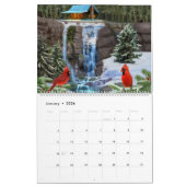 MURAL OISEAUX #1 DE CALENDRIER (Jan 2026)