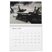 Mural Option 2 de calendrier (Feb 2027)