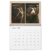 Mural Ours andins 2012 - calendrier 15 mois (Jan 2026)