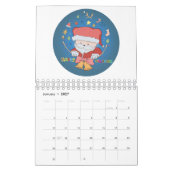 Mural Ours dans le calendrier du casquette 2016 (Jan 2027)