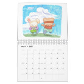Mural Ours dans le calendrier du casquette 2016 (Mar 2027)