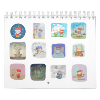 Mural Ours dans le calendrier du casquette 2016