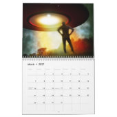 Mural OVNI et calendrier Alien (Mar 2027)