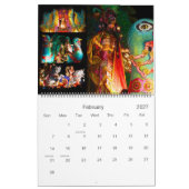 MURAL PANAMA POSTALS CALENDRIER 2010 (Feb 2027)
