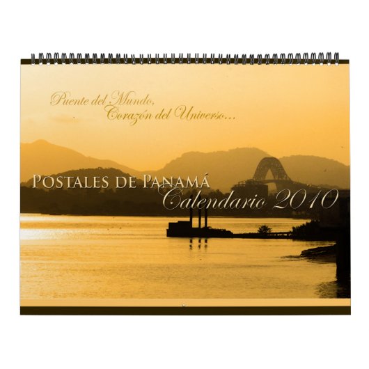 MURAL PANAMA POSTALS CALENDRIER 2010 (Protection)