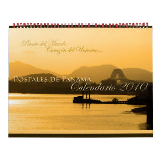 MURAL PANAMA POSTALS CALENDRIER 2010