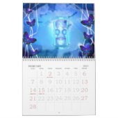 Mural Papillon Flutterby dans le calendrier de Valxart (Feb 2027)