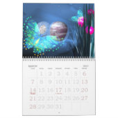 Mural Papillon Flutterby dans le calendrier de Valxart (Mar 2027)