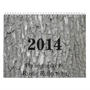 Mural Par le calendrier 2014 de rivière