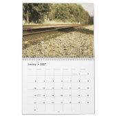 Mural Par le calendrier 2014 de rivière (Jan 2027)