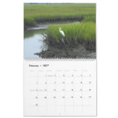 Mural Pawleys Island Grand Mur Calendrier Conception 3 (Feb 2027)