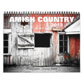 Mural Pays 2013 amish et vieux calendrier de granges (Protection)