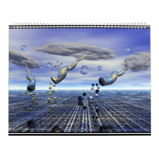 Mural Paysages Fantastiques de Calendrier