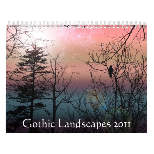 Mural Paysages gothiques Calendrier 2011 (Protection)