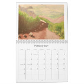 Mural Peintures de Mt.Diablo par le calendrier de Stan (Feb 2027)
