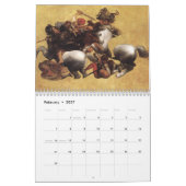 Mural Peintures par le calendrier de Leonardo da Vinci (Feb 2027)