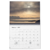 Mural Péninsule pittoresque de Kenai, calendrier de (Feb 2027)