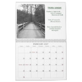 Mural Pensez le calendrier vert (Feb 2027)