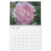 Mural Peonies 2017 Calendrier Fleurs (Mar 2027)