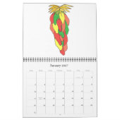 Mural Peppers Hot Chili ! Calendrier (Jan 2027)