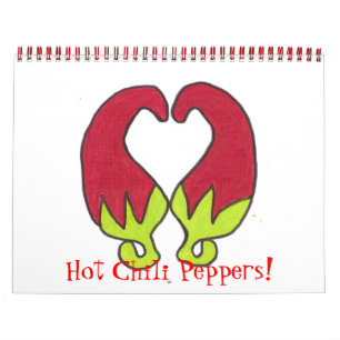 Mural Peppers Hot Chili ! Calendrier