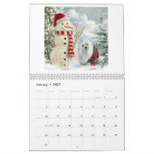 Mural Perce-neige le calendrier maltais (Jan 2027)