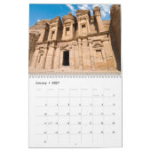 Mural PETRA 2014 de calendrier (Jan 2027)
