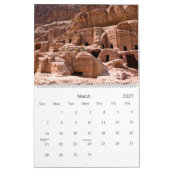 Mural PETRA 2015 de calendrier (Mar 2027)