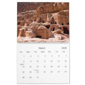 Mural PETRA 2015 de calendrier (Mar 2026)