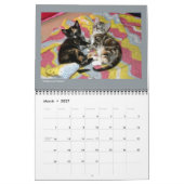 Mural Photos d'animaux - Calendrier de 12 mois (Mar 2027)