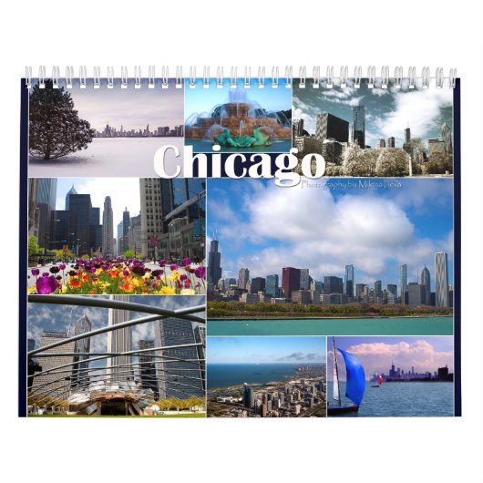 Mural Photos de Chicago - calendrier (Protection)