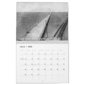 Mural Photos de milieu des années 20 de calendrier de (Mar 2026)