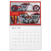 Mural Pierres Custom Motorcycle Calendrier 2012 (Feb 2027)