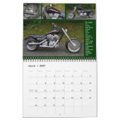 Mural Pierres Custom Motorcycle Calendrier 2012 (Mar 2027)