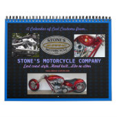 Mural Pierres Custom Motorcycle Calendrier 2012 (Protection)
