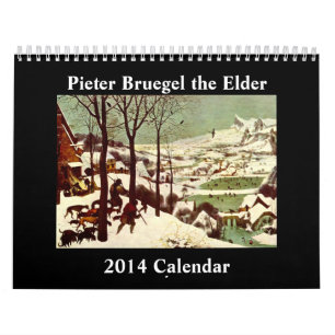 Mural Pieter Bruegel le calendrier de l'aîné 2014
