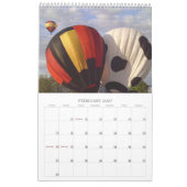 Mural Plus monte en ballon le calendrier 2013 (Feb 2027)