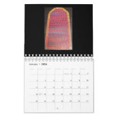 Mural PMJArts 2016 calendrier de 12 mois (Jan 2026)