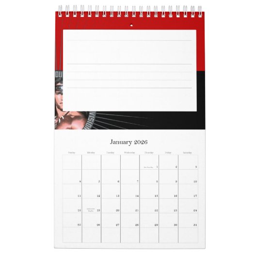 Mural Poids formant II - calendrier petit (Jan 2026)